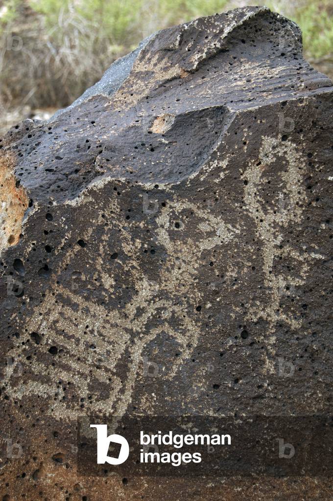 Petroglyph National Monument. Petroglyphs. New Mexico. USA.