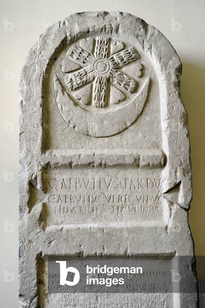 Funerary stela of Caius Aebutius Aebutius, Cenotaph, 1st-2nd century, Ribera d'Ebre, Catalonia
