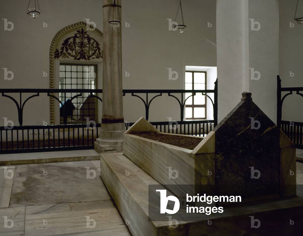 Turkey. Bursa. Muradiye Complex. Mausoleum of Sultan Murad II (1404-14519. 1451. Ottoman style.