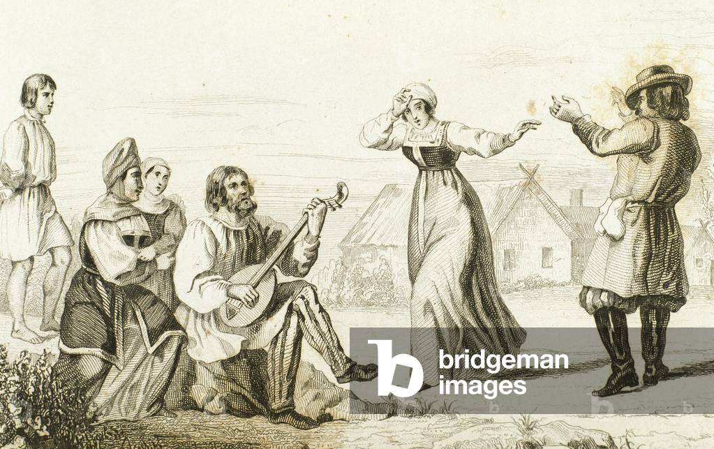 Russian dance (engraving)