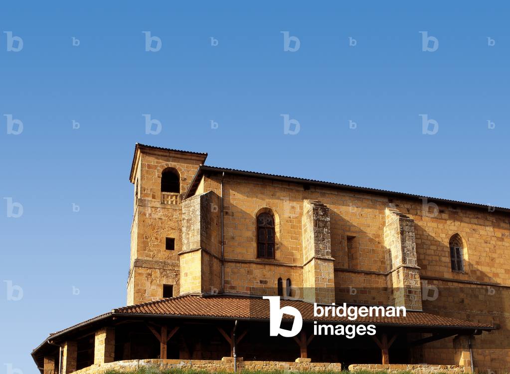 Spain. Basque Country. Echano. Church of Andra Mari. 10th century.