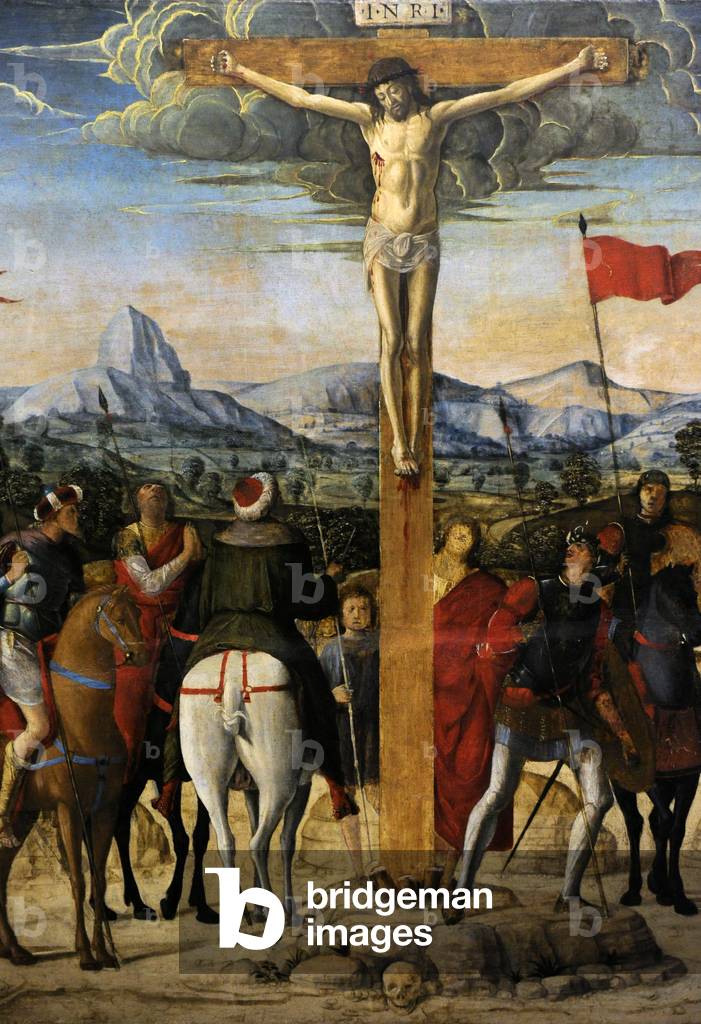 Crucifixion, 1490-93, Italy