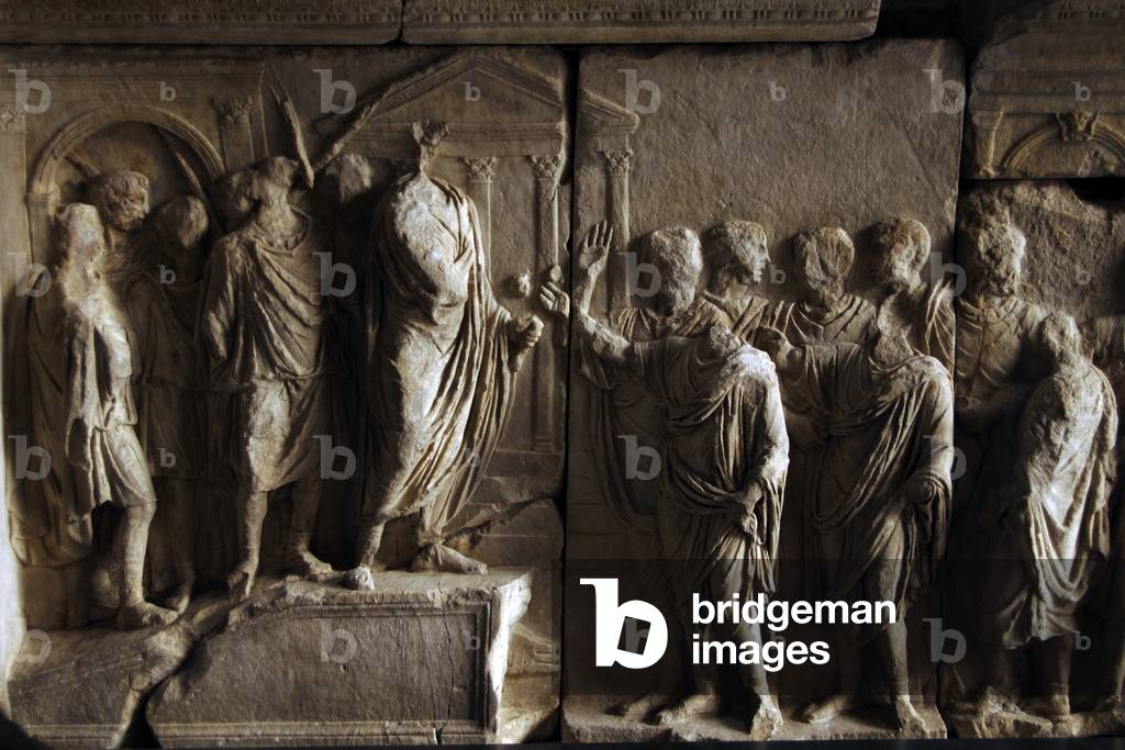 Plutei of Trajan. Relief. Rome. Italy.