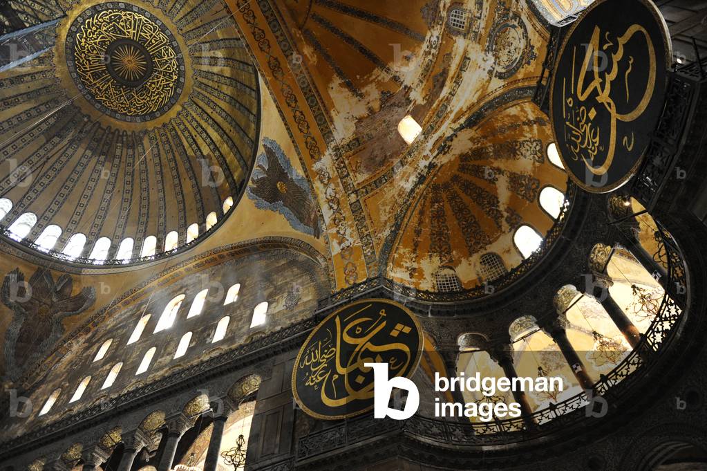 Hagia Sophia. Interior. Istanbul.