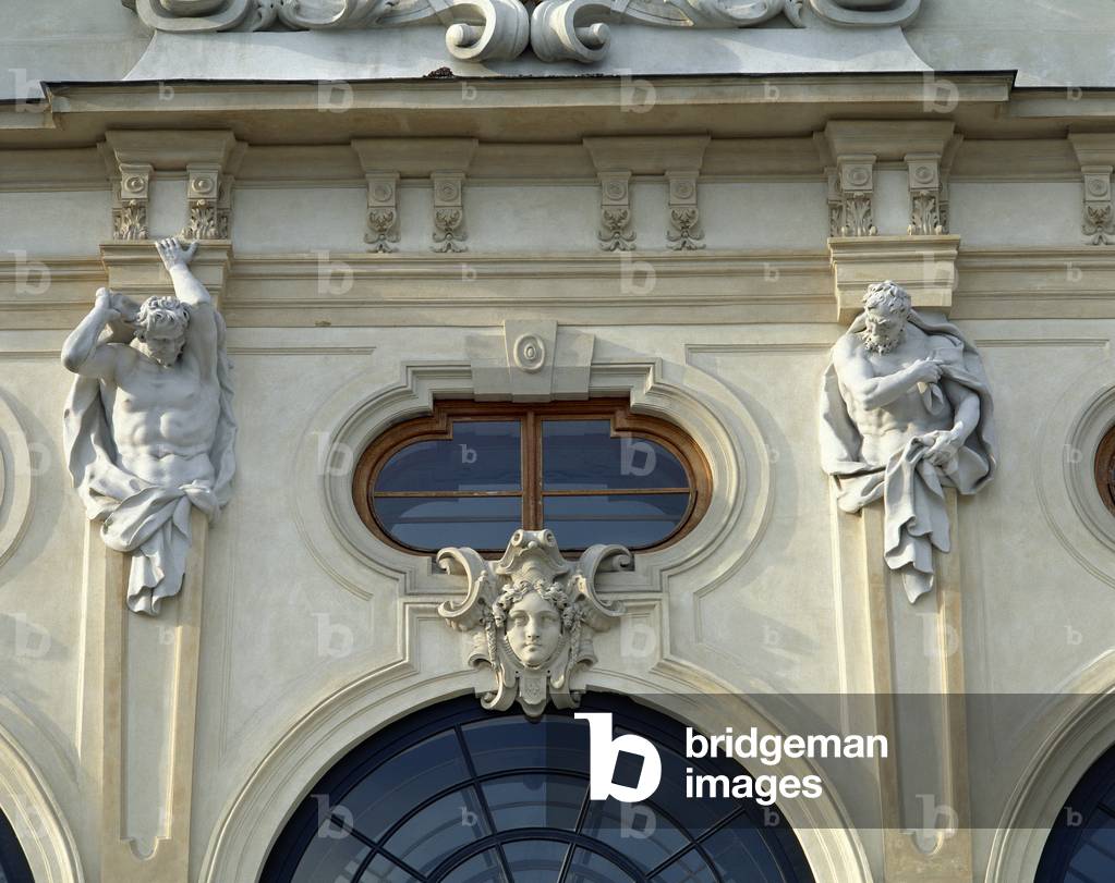 Austria. Vienna. Belvedere. Upper Belvedere. 1717-1723. By Hildebrandt (1668-1745).