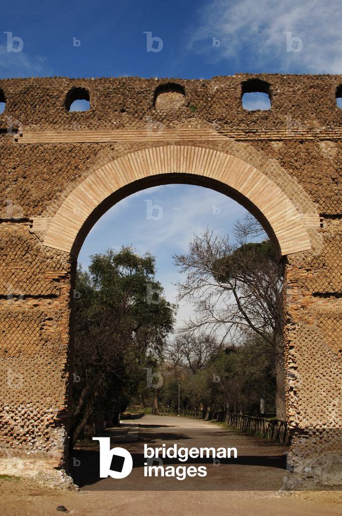 Hadrian's Villa. Pecile. 2nd century. Italy.