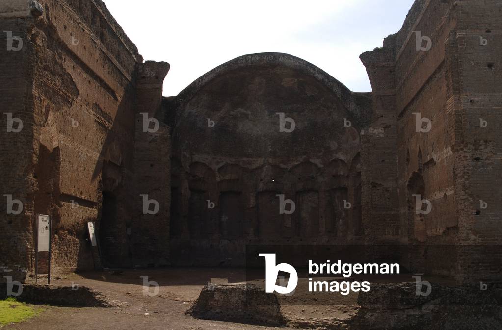 Hadrian's Villa. Hall of Philosophers. 2nd century. Italy.