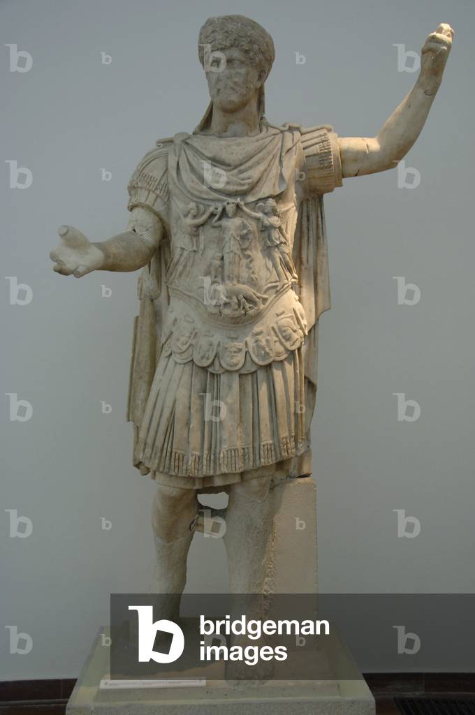 Publio Aelio Hadrian (76-138). Roman Emperor (117-138). 