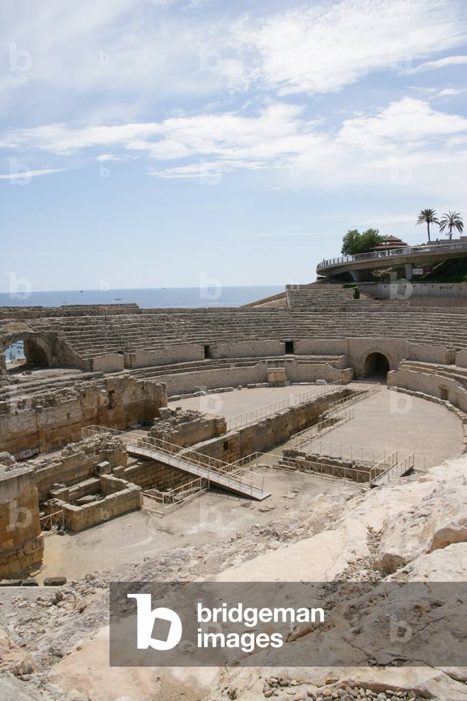 Spain. Tarragona. Roman Amphitheatre. 2nd century AD.