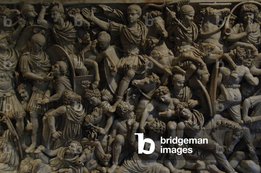 Grande Ludovisi Sarcophagus. Relief. Rome.