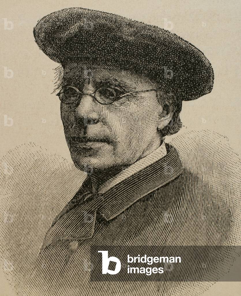 Jonas Lie (1833-1908). Norwegian novelist. Engraving.