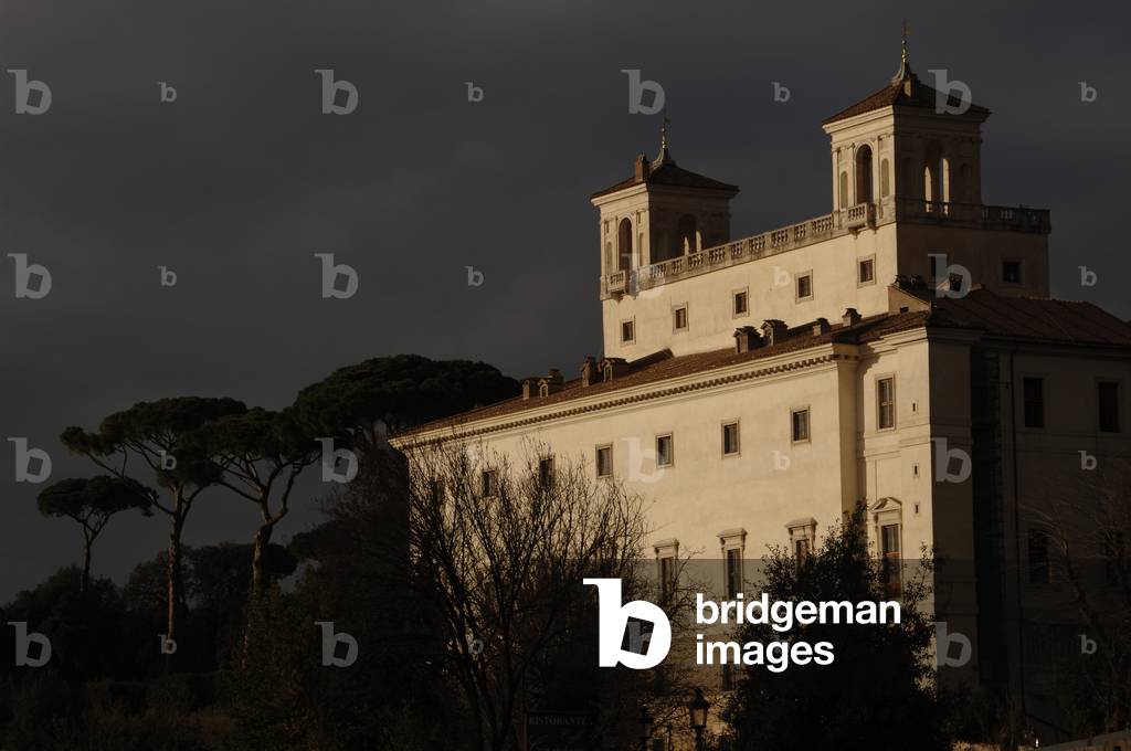 Italy. Rome. Medici's Villa. Exterior.