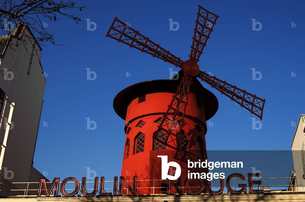 France, Paris, Moulin Rouge,