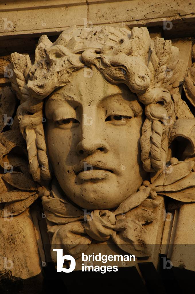 Hungary. Budapest. Buda Castle. Relief.