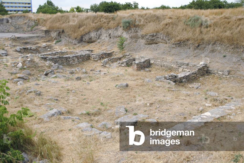 Ruins of Myrmekion. Ukraine.