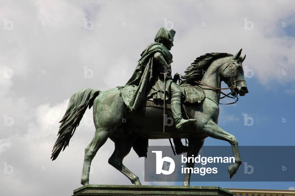 Frederick the Great (1712-1786), King of Prussia (1740-1786). Equestrian monument. Berlin. Germany.
