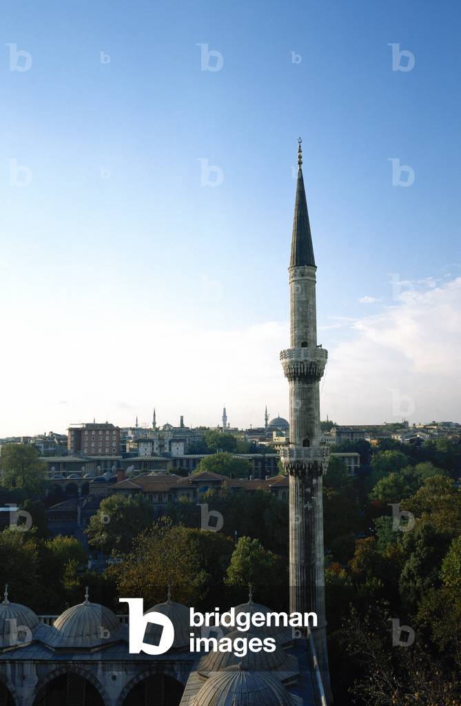 Blue Mosque. 17th century. istanbul. Turkey.