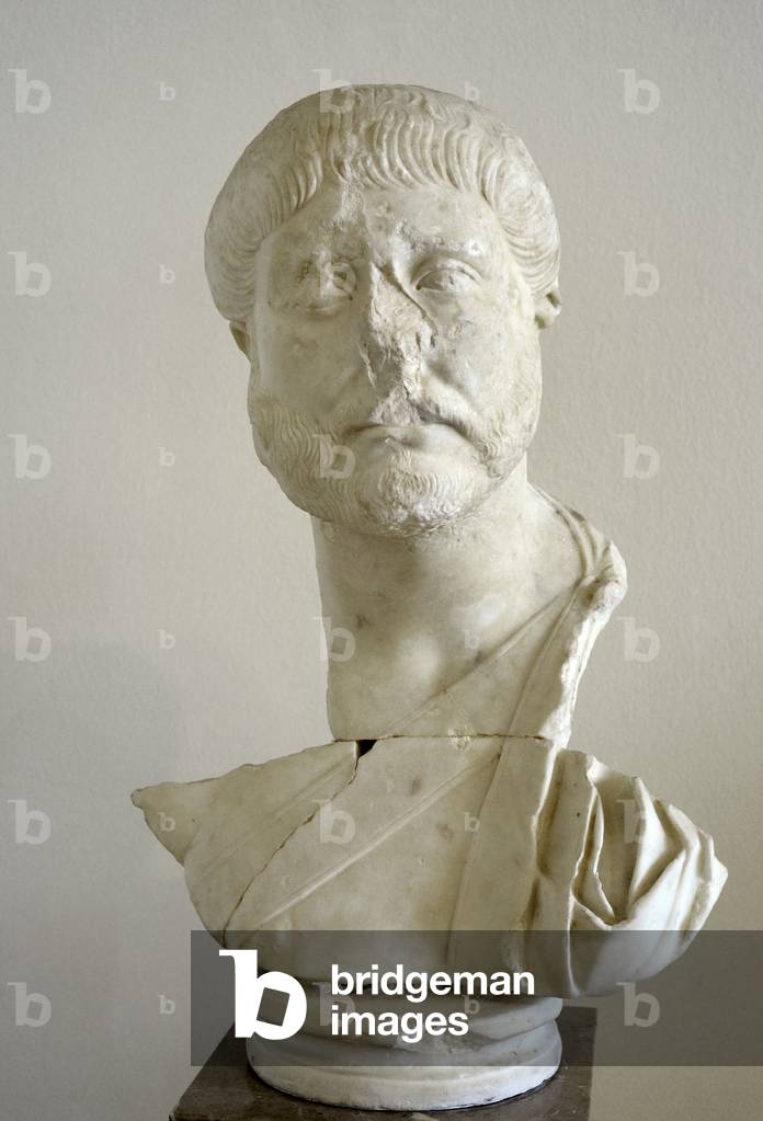 Bust of an unknown person, Eastern necropolis, near Via Augusta, 2nd century AD  Tarragona, Spain