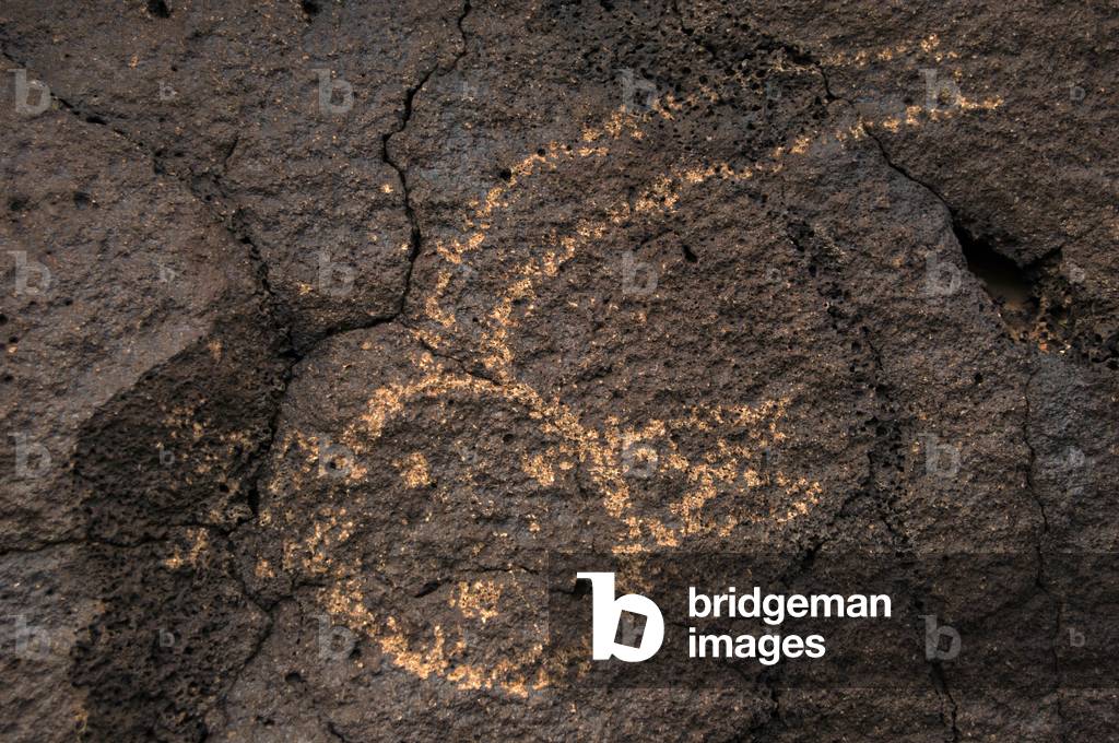 Petroglyph National Monument. Petroglyphs. New Mexico. USA.