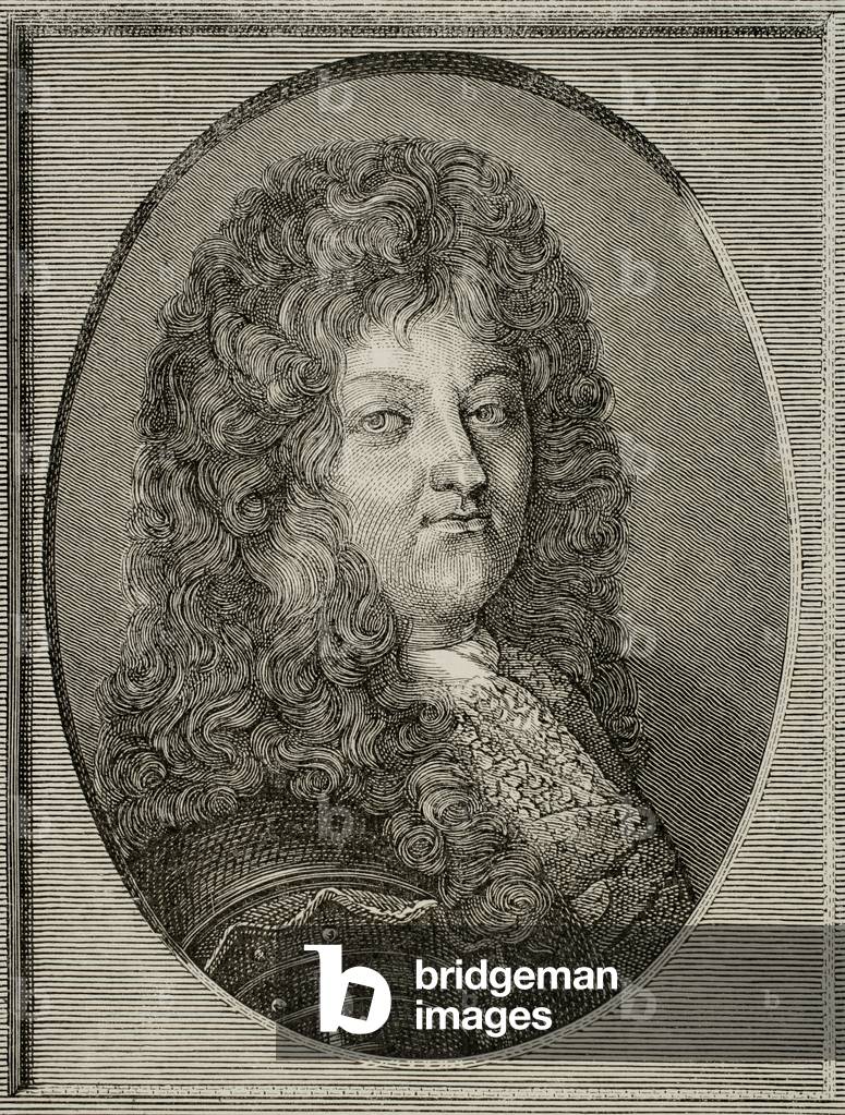 Louis XIV (1638-1715) (engraving)