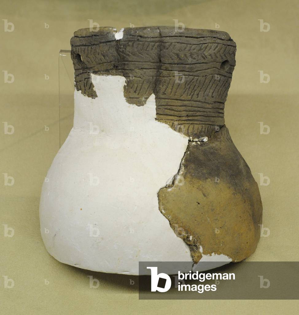 Fragment of a decorated vessel, Neolithic