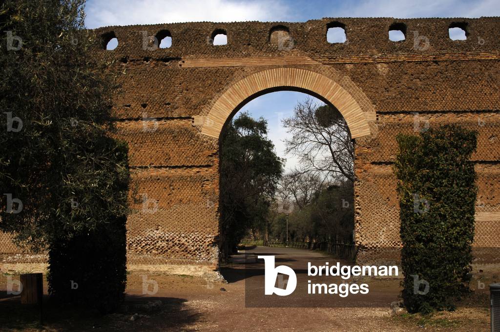 Hadrian's Villa. Pecile. 2nd century. Italy.