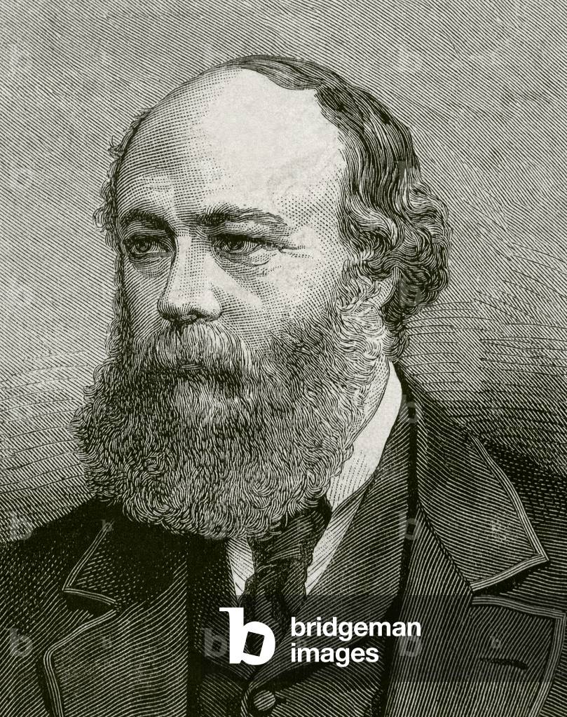 Portrait of Robert Gascoyne-Cecil, 3rd Marquess of Salisbury (1830-1903), British politician (engraving)