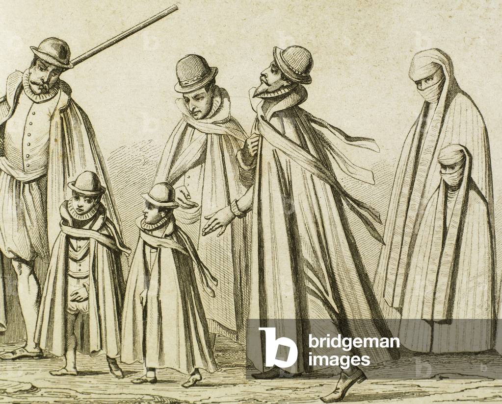 Detail of the Funeral of Frederick II, King of Denmark and Norway (engraving)