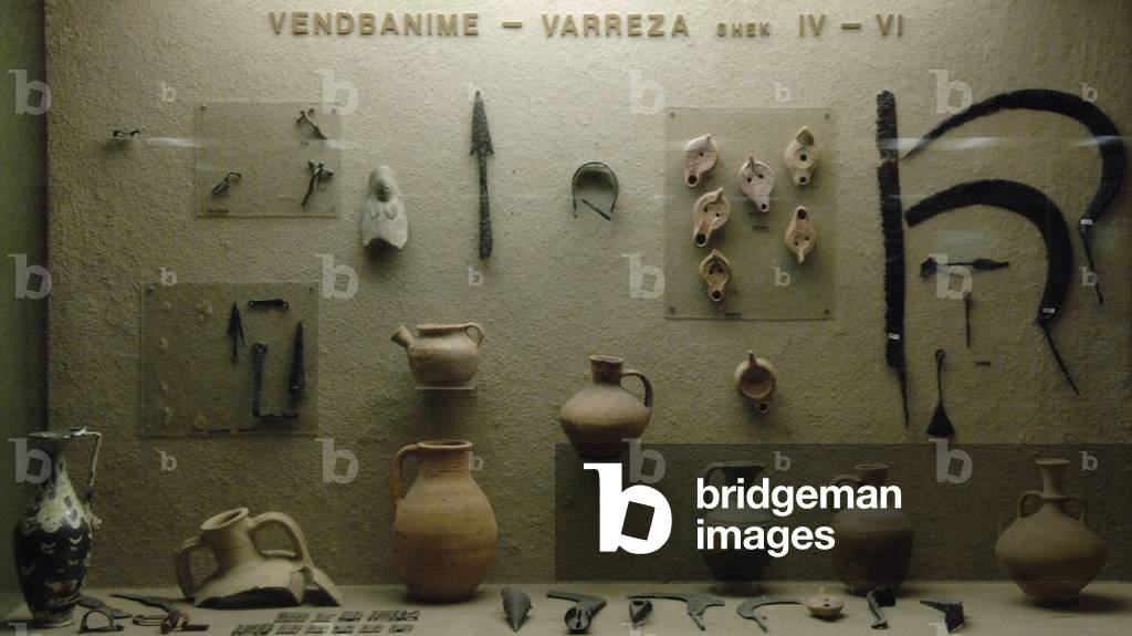 Albania. Tirana. National Archaeological Museum. Inside.