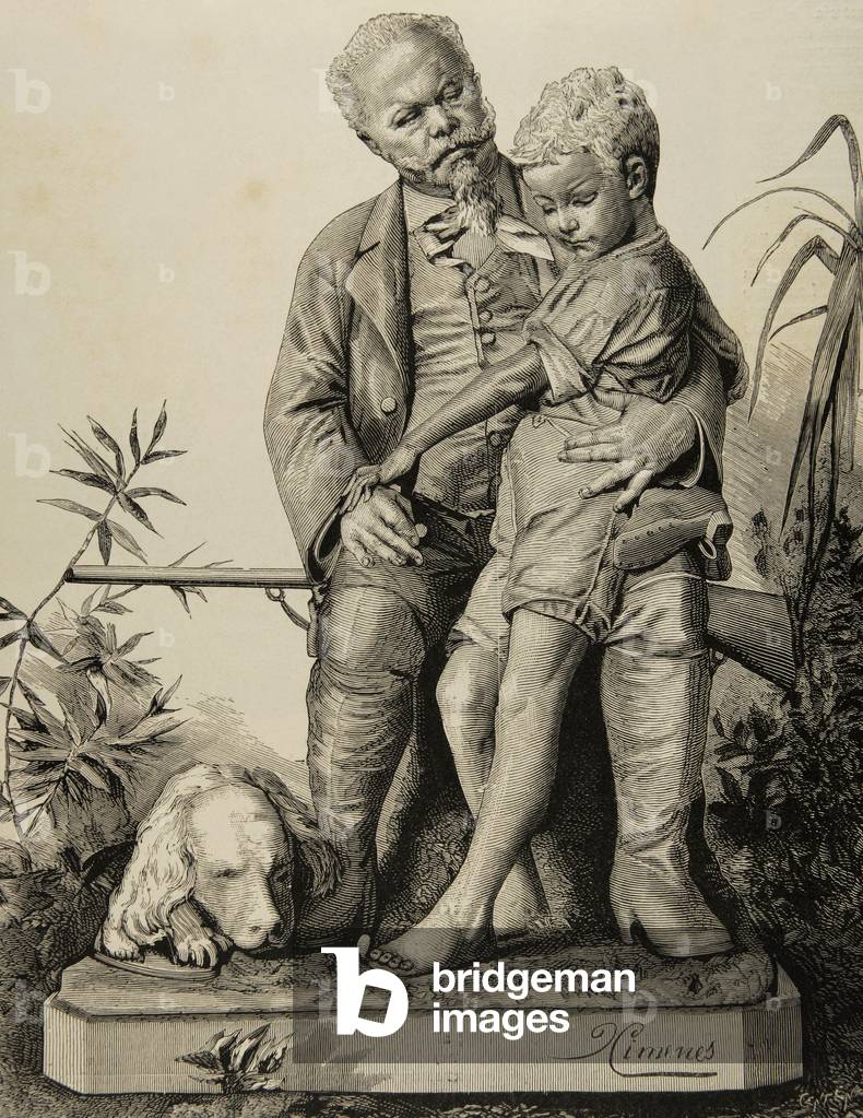 Victor Emmanuel I King of Sardinia, The heart of a King (engraving)