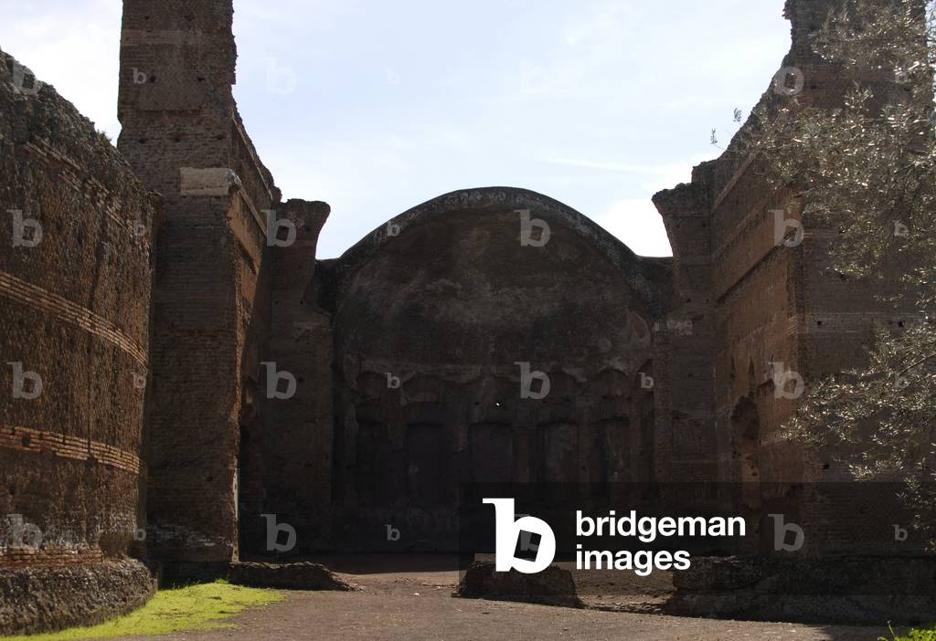 Hadrian's Villa. Hall of Philosophers. 2nd century. Italy.