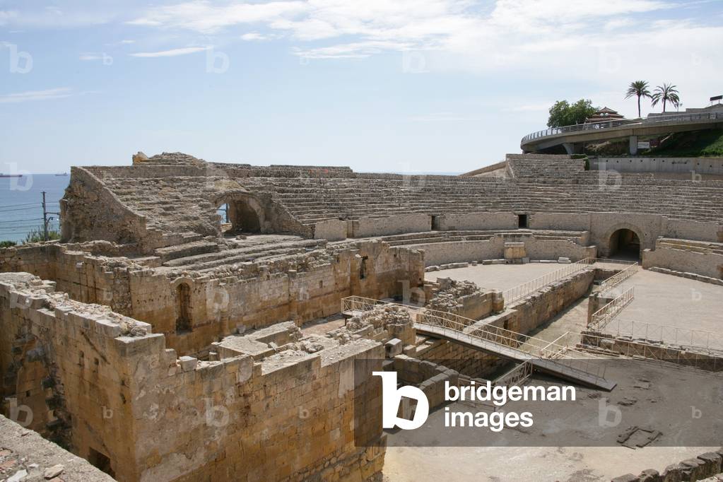 Spain. Tarragona. Roman Amphitheatre. 2nd century AD.