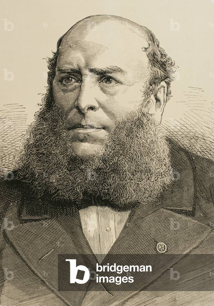 Portrait of Jose Campo Perez (1814-1889) by Arturo Carretero Sanchez (1852-1903).