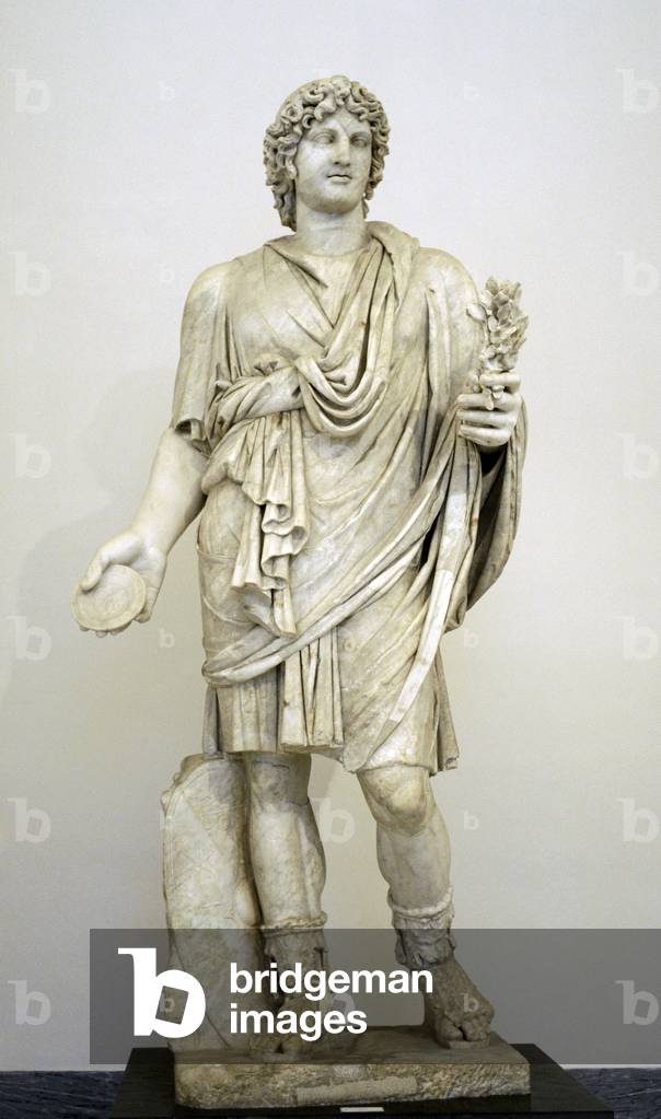 The so-called Farnese Lar, Roman creation, 2n century AD