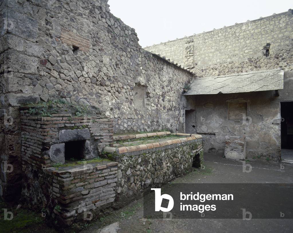 Italy. Pompeii. Villa of the Mysteries.