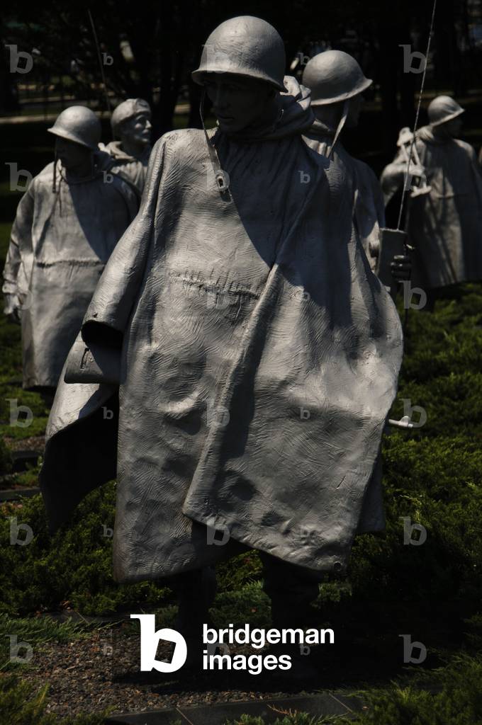 Korean War Veterans Memorial (1995). Washington D.C. United States.