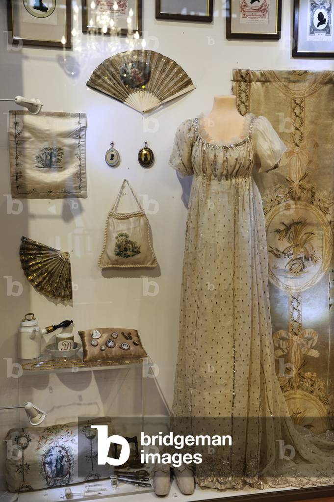 Fashion. 19th century. Empire Style. Museum of History and Navigation. Riga. Latvia.