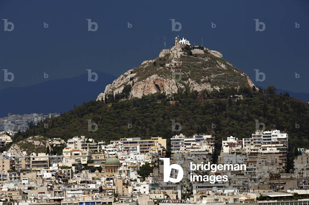 Greece. Athens. Mount Lycabettus.