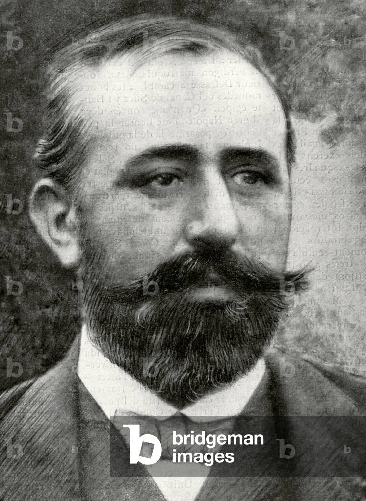 Antonio Maria Gallissa (1861-1903), Catalan architect, Portrait (engraving)