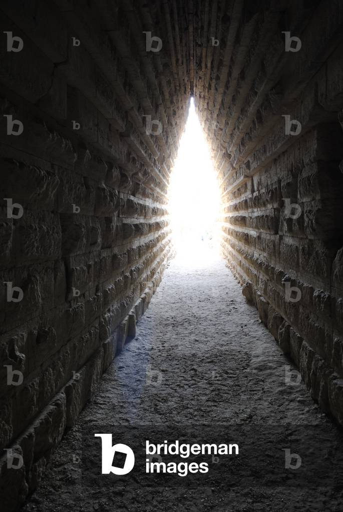 Tsarsky Kurgan. Royal burial mound. 4th century BC. Ukraine.