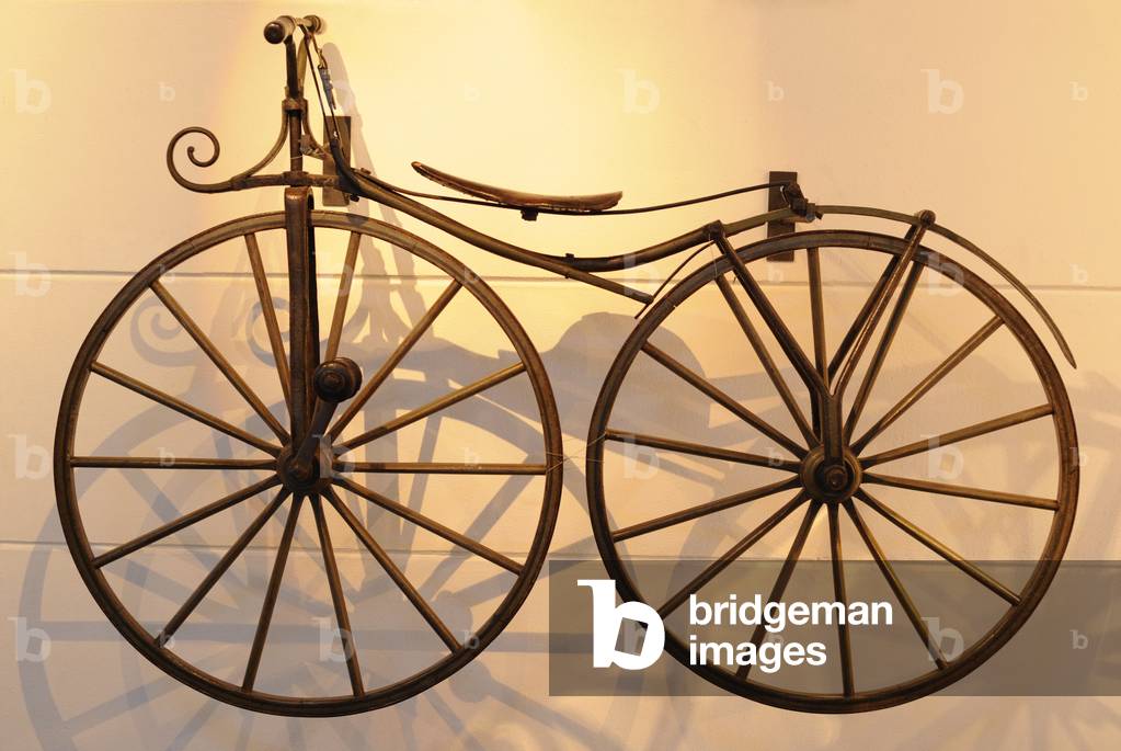 Old bike, City Museum, Malmo castle, Sweden