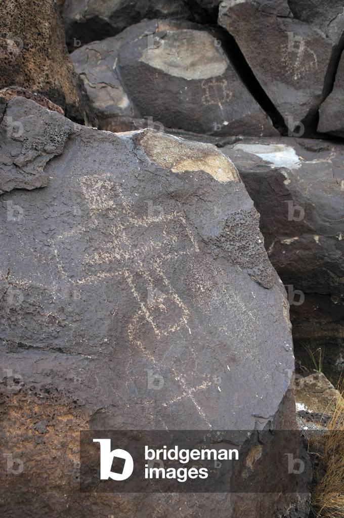Petroglyph National Monument. Petroglyphs. New Mexico. USA.