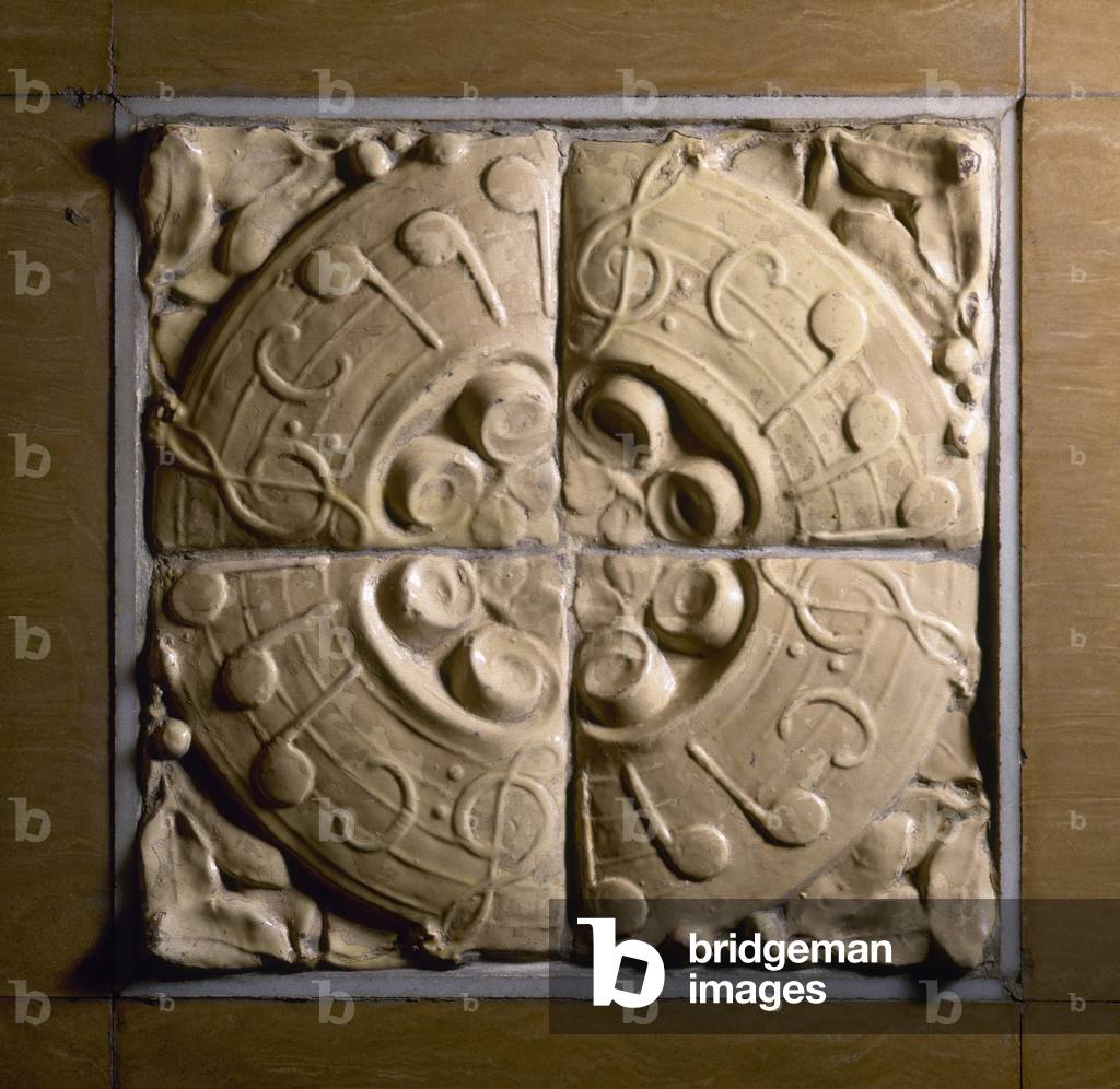 Palace of Catalan Music. Detail. Barcelona. Spain.