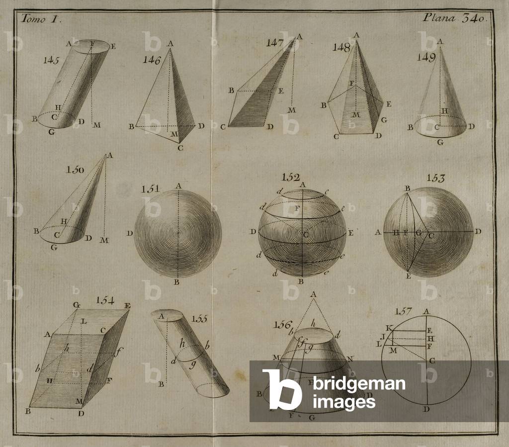 Geometric figures. 1779  (engraving)
