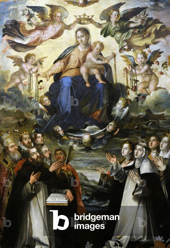 Virgin Mary of the Rosary, 1582-84, Italy