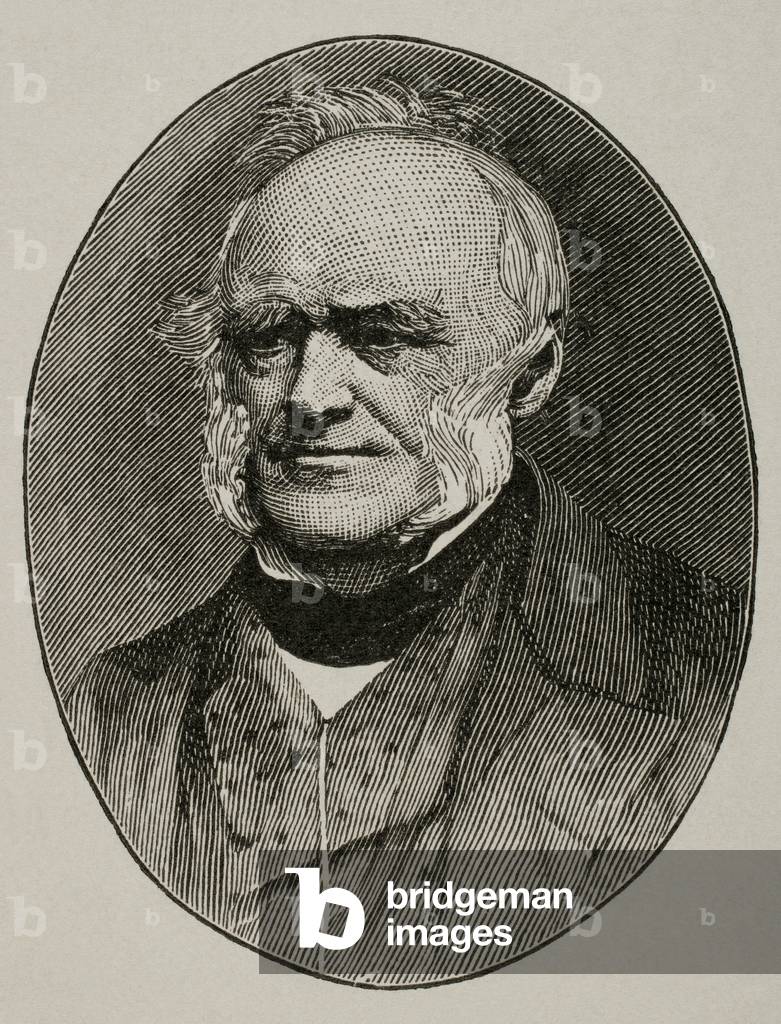 Charles Lyell (1797-1875) (engraving)