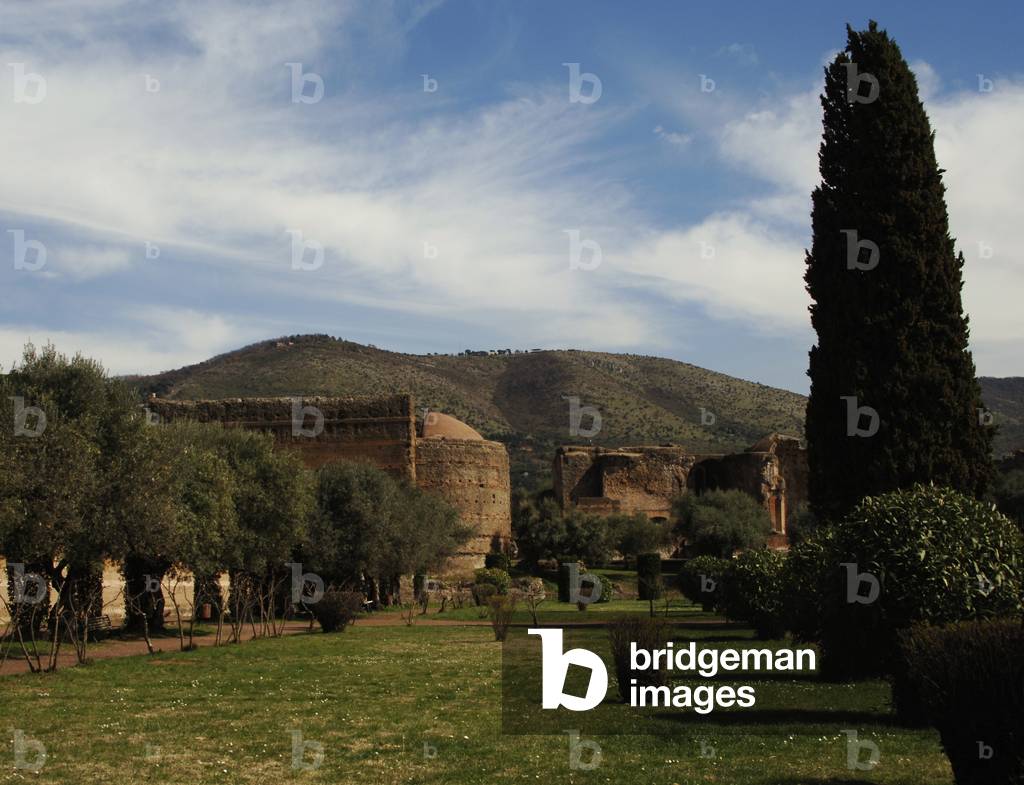 Hadrian's Villa. Pecile. 2nd century. Italy.