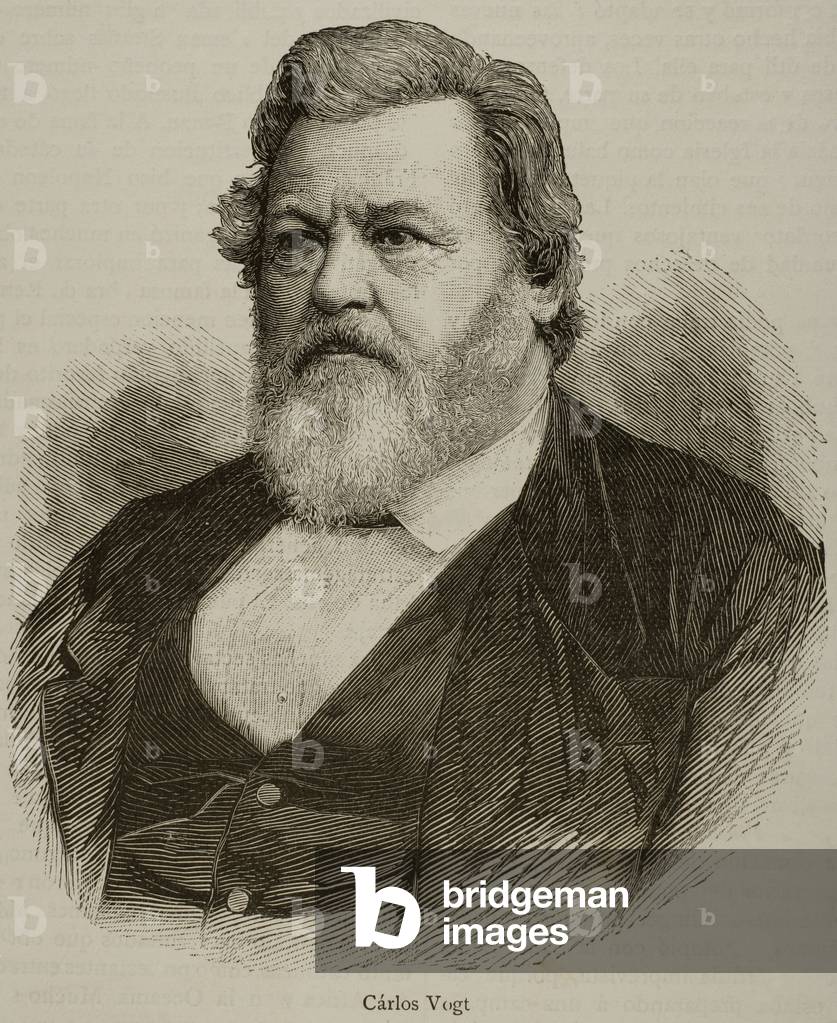 Karl Vogt, German scientist, philosopher and politician, from 