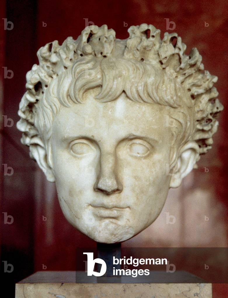 Head of Emperor Augustus, from Certeveri (marble)