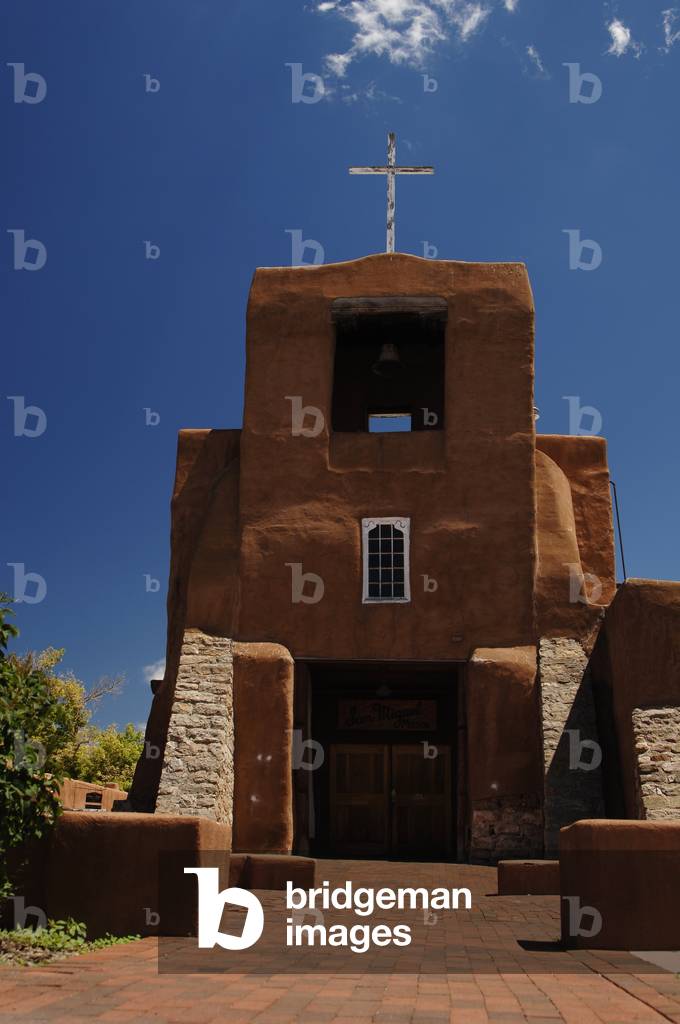 United States. Santa Fe. San Miguel Mission. 17th-18th centuries.